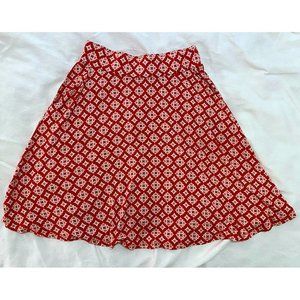 Boden mini jersey skirt